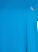 Solid-coloured training T-shirt, Blue, Packshot image number 2