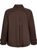Short trench coat with collar and raglan sleeves, Brown, Packshot image number 1