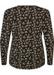 Long-sleeved blouse, Black, Packshot image number 1