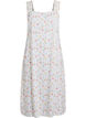 Summer dress with wide straps, White, Packshot image number 0