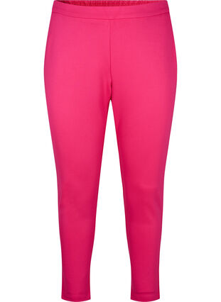 Cropped trousers with pockets, Raspberry Sorbet, Packshot image number 0