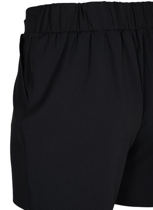 Shorts with pockets and loose fit, Black, Packshot image number 3
