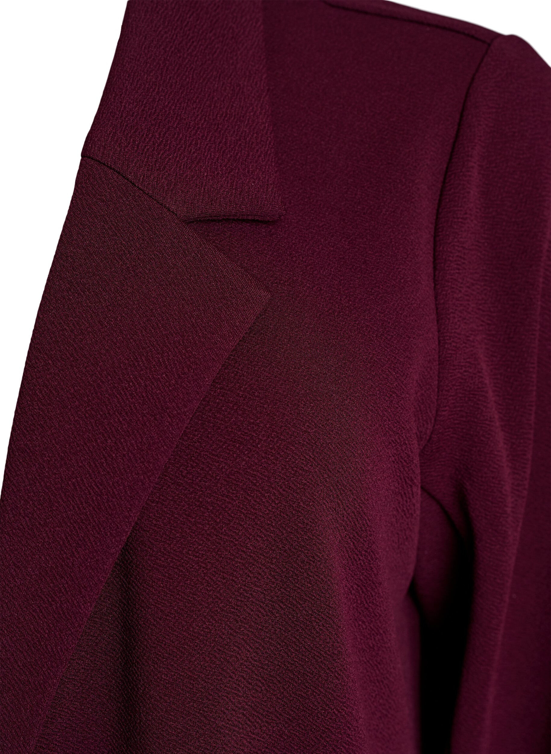 ZizzifashionLong blazer with pockets, Red, Packshot image number 2