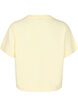 Knitwear cardigan with short sleeves, Yellow, Packshot image number 1