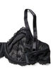 Full coverage lace bra with underwire, Black, Packshot image number 3