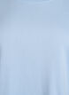 Fine-knit blouse with short sleeves, Light Blue, Packshot image number 2