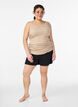 Top with lace trim, Beige, Model image number 1