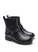 Short biker boot, Black, Packshot image number 1