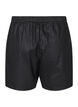 Loose faux leather shorts, Black, Packshot image number 1