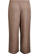 Loose trousers with elasticated waistband and pockets, Brown, Packshot image number 1