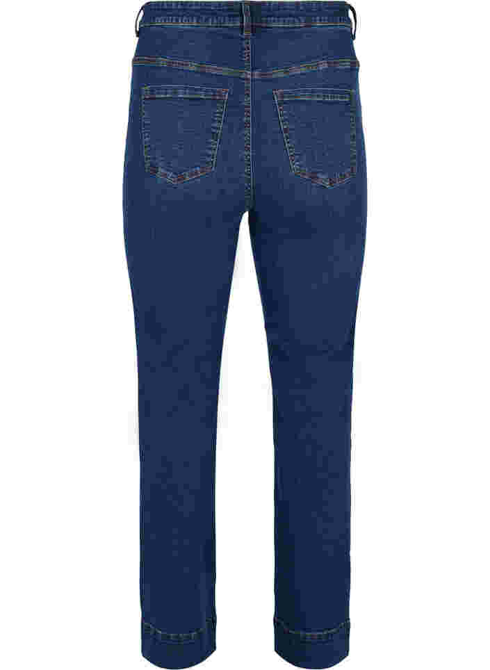 	 Regular fit Megan jeans with extra high waist, Blue denim, Packshot image number 1