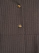 Pinstriped waistcoat with peplum, Brown, Packshot image number 2