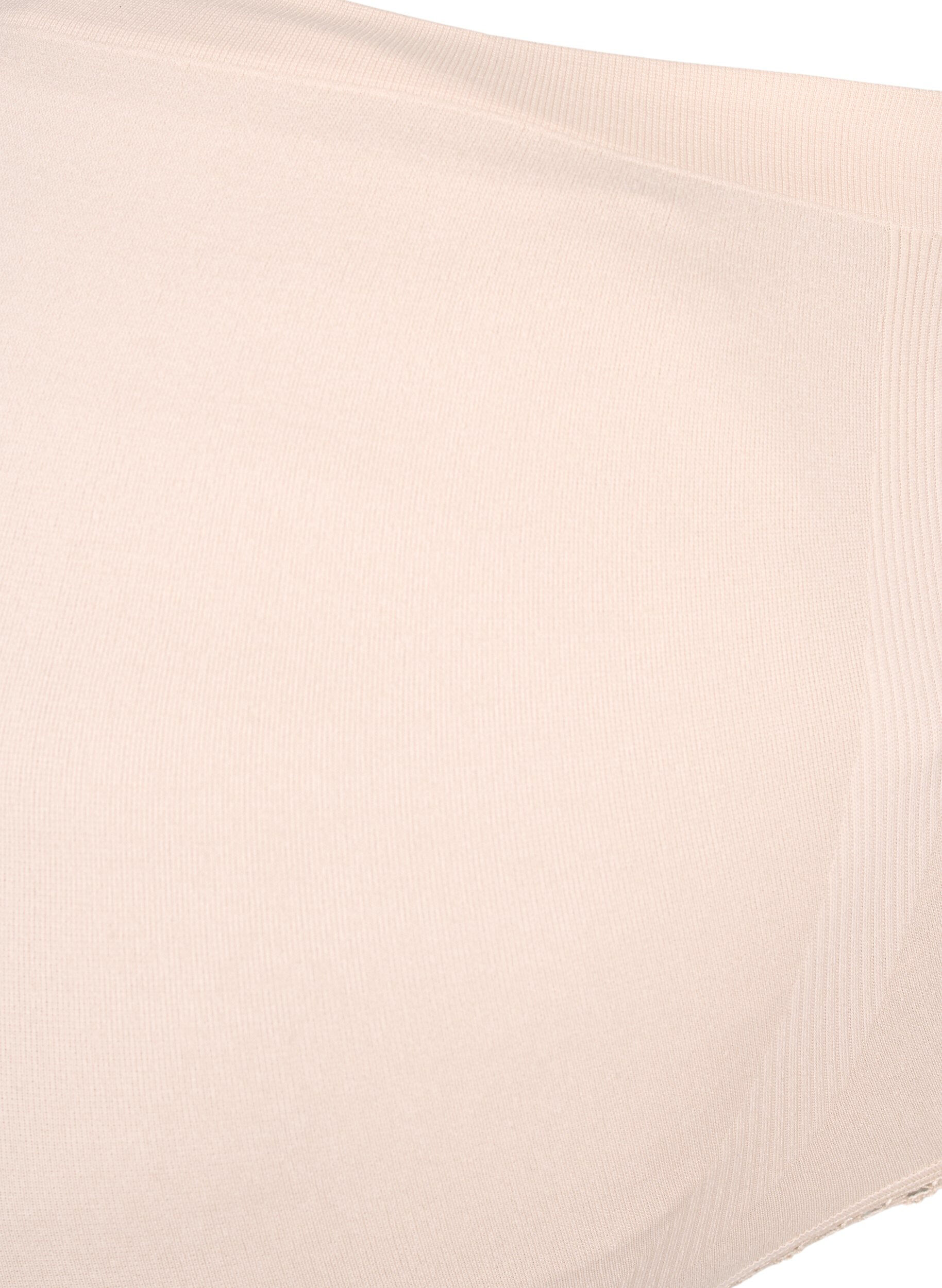 Zizzifashion Seamless maternity panties, Beige, Packshot image number 2