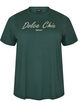 T-shirt in organic cotton with print, Green, Packshot image number 0