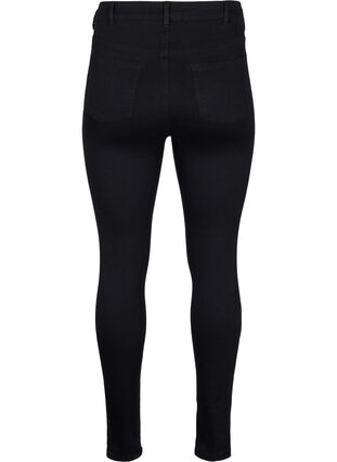 Super slim jeans with high waist, Black, Packshot image number 1