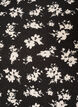 Blouse with long sleeves and floral print, Black, Packshot image number 2