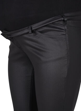 	 Coated Pregnancy Pants, Black, Packshot image number 2