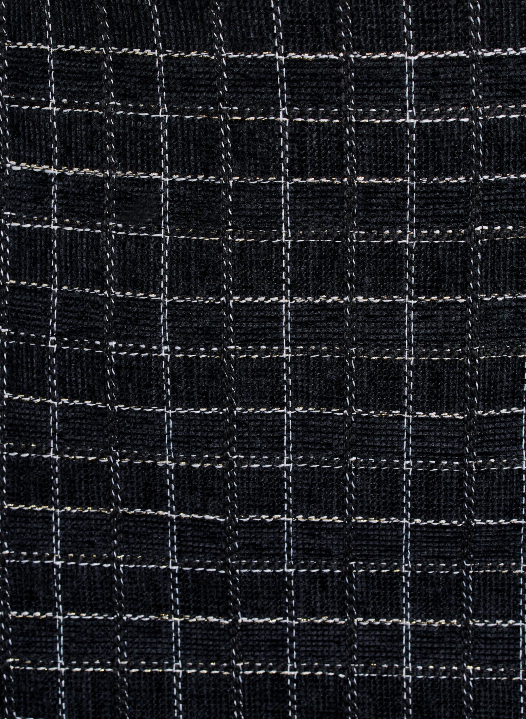 Zizzifashion Checked skirt, Black, Packshot image number 2