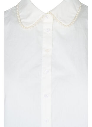 Detachable beaded collar, Bright White, Packshot image number 2