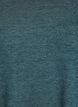 Jersey blouse with 3/4 sleeves, Green, Packshot image number 2