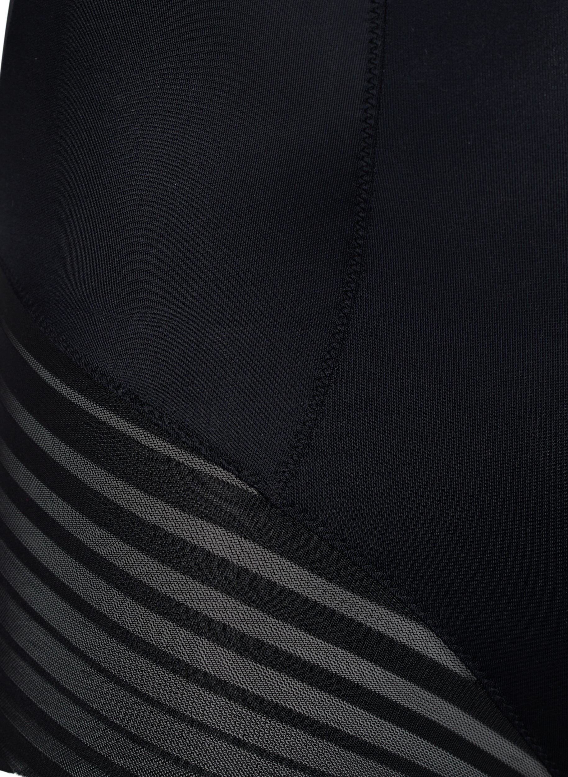 Zizzifashion Body with mesh, Black, Packshot image number 3