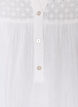 Cotton muslin tunic with broderie anglaise, White, Packshot image number 2