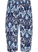 Viscose culotte trousers with print, Blue Ethnic AOP, Packshot image number 0