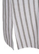 Striped tunic dress in linen-viscose mix, White Stripe, Packshot image number 3