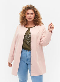 Light classic spring jacket, Rose Smoke, Model