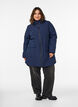 Waterproof hooded parka, Blue, Model image number 1