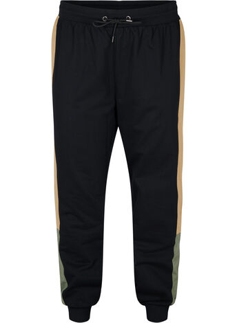 Sweatpants with track details