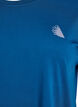 Solid-coloured training T-shirt, Blue, Packshot image number 2