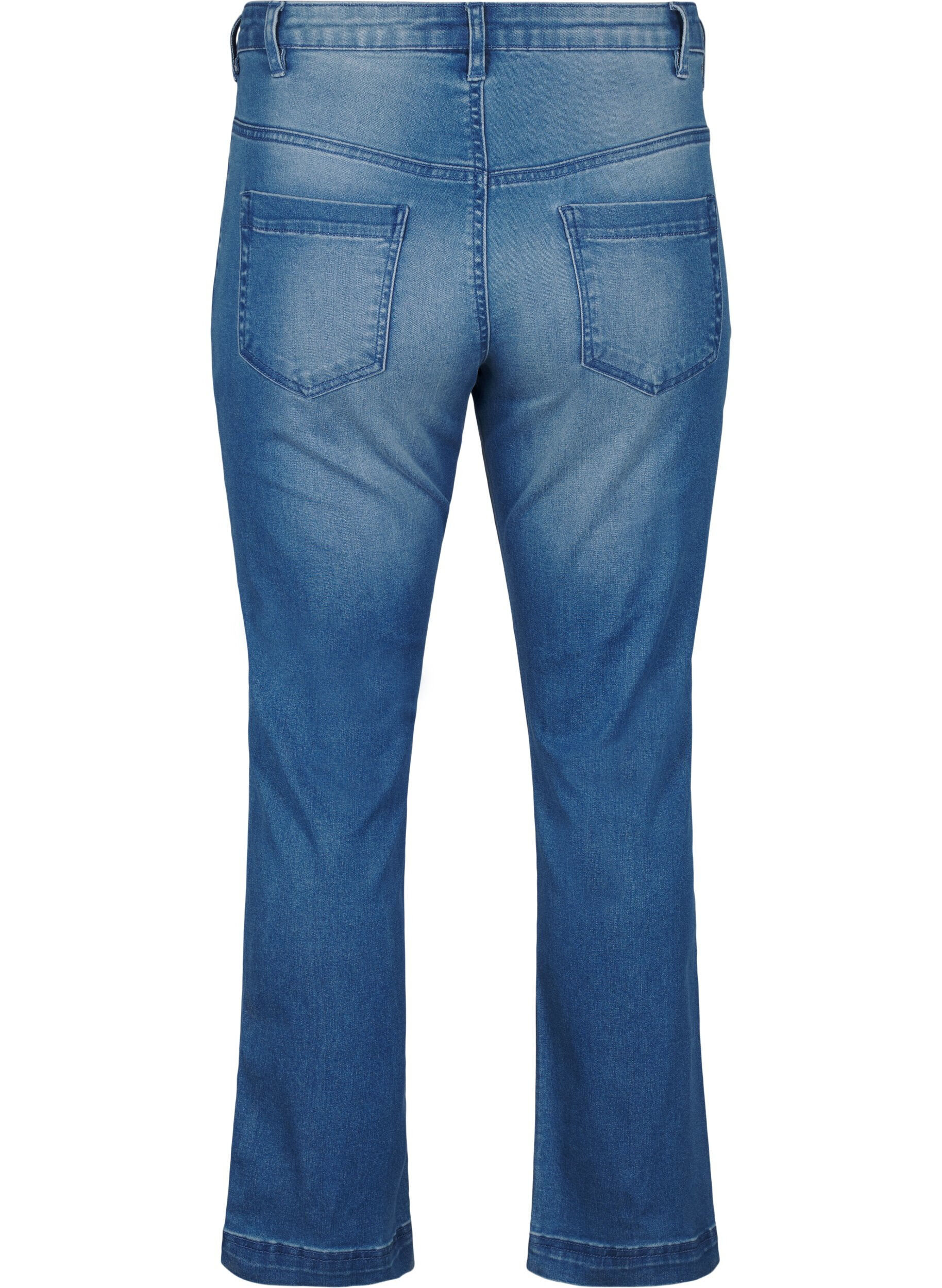 ZizzifashionSlim fit Emily jeans with normal waist, Light Blue, Packshot image number 1