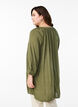 Tunic with 3/4 sleeves and an A-line cut, Green, Model image number 2
