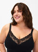 Shapewear bodystocking with laces, Black, Model image number 2