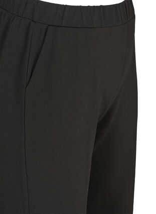 Loose trousers with pockets, Black, Packshot image number 2