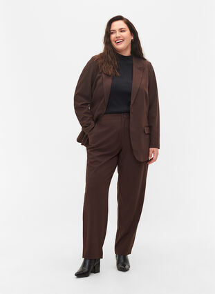 Classic blazer with pockets, Java, Model image number 2
