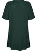 Short A-line dress with glitter stripes, Green, Packshot image number 1