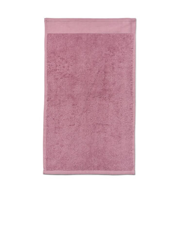 Cotton terry towel, Deauville Mauve, Packshot image number 1
