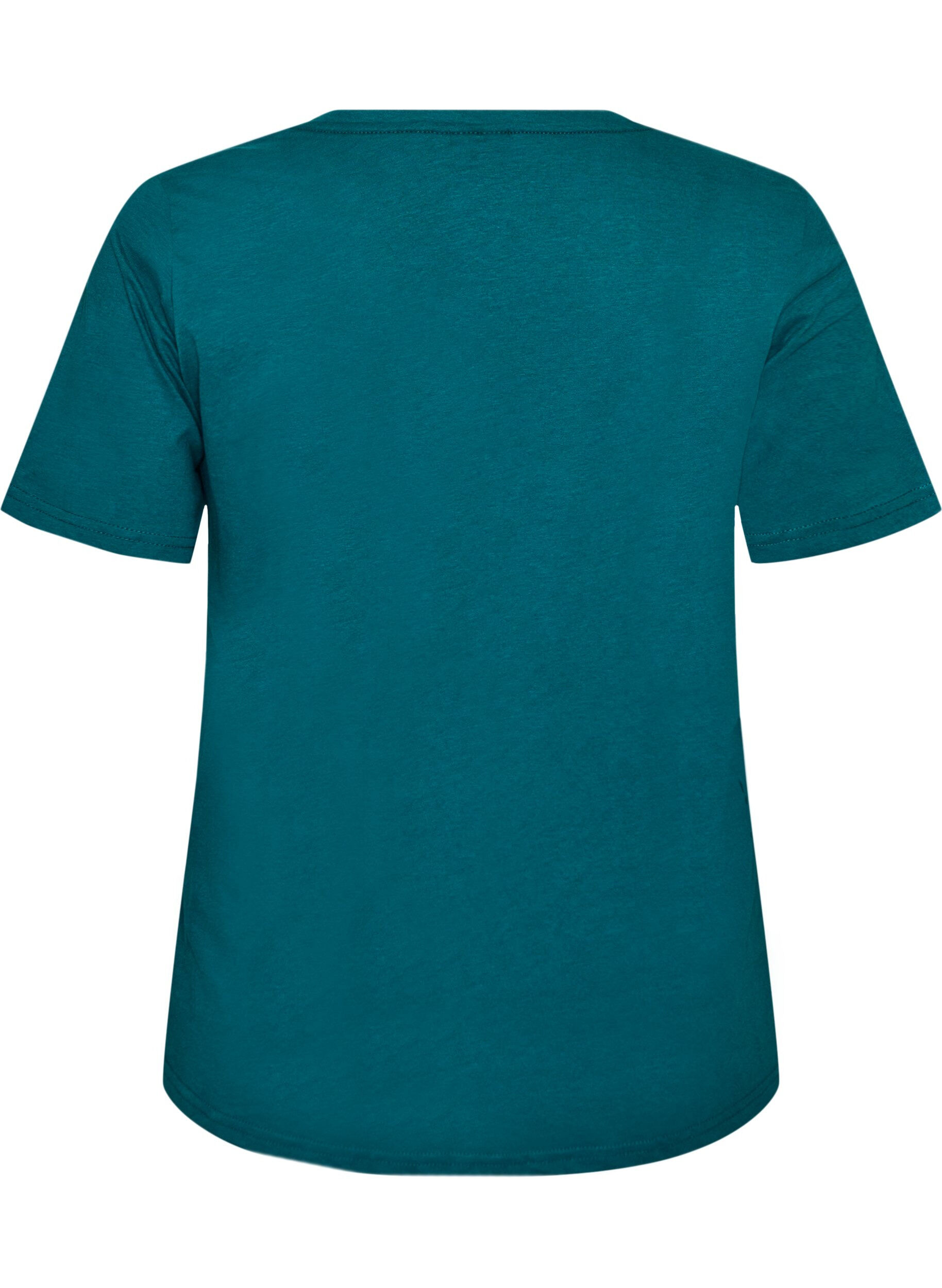 ZizzifashionV-neck T-shirt, Green, Packshot image number 1