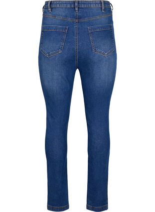Extra high waisted Bea jeans with super slim fit, Blue denim, Packshot image number 1