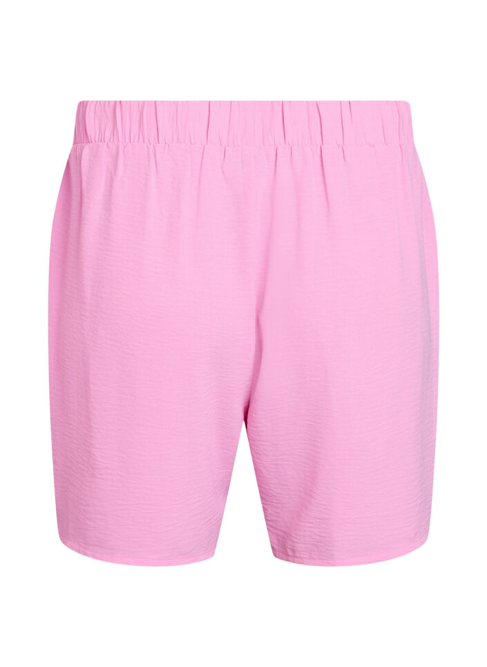 Shorts with pockets and elastic waistband, Pink, Packshot image number 1