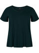 Basic plain cotton t-shirt, Green, Packshot image number 0
