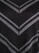 Patterned knit blouse with glitter effect, Black, Packshot image number 2