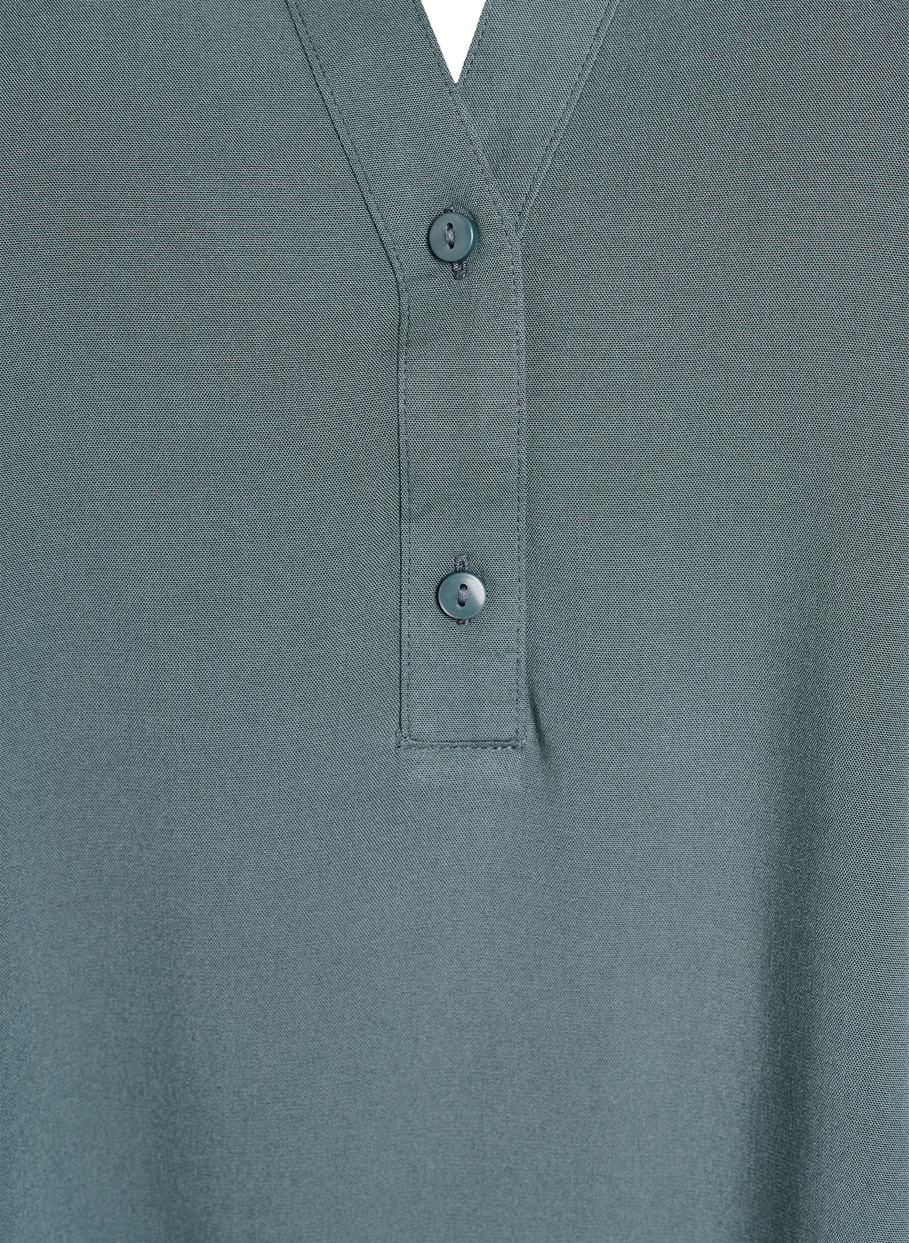 ZizzifashionSleeveless viscose blouse, Green, Packshot image number 2