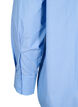 Loose long-sleeved shirt with stripes, Light Blue, Packshot image number 3