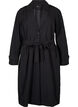 Long trench coat with belt, Black, Packshot image number 0