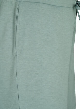 Shorts made of modal mix with pockets, Chinois Green, Packshot image number 3