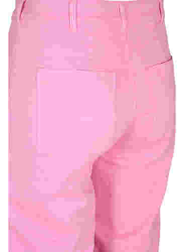	 Flared jeans with high waist, Pink, Packshot image number 3