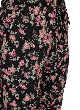 Pyjama bottoms , Black Pink Oran Flow, Packshot image number 2
